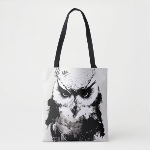 Owl Bird Wild Nature Free Spirit Pinselstrich