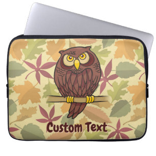 Owl Cartoon Laptop Sleeve