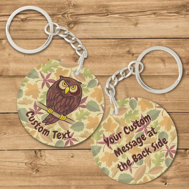 Owl Cartoon Schlüsselanhänger (Von Creator hochgeladen)