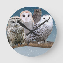 Owl Clock