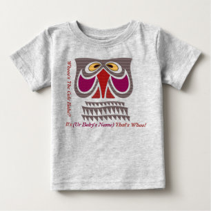 Owl Coos, die Niedliche Babe? (Personalisiert) Baby T-shirt
