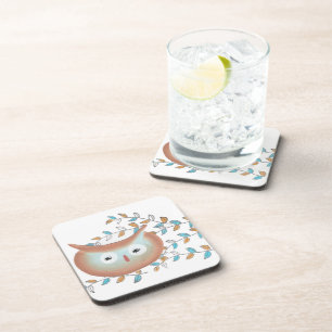 Owl Cork Untersetzer