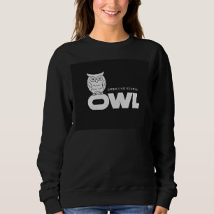 Owl Creative Studio Sweatshirt – Süßes Eulen-Logo