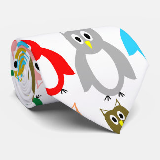 Owl Design Krawatte