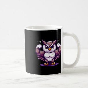 Owl Flechtmuskeln Fan Lover Bodybuilding Gym Wor Kaffeetasse