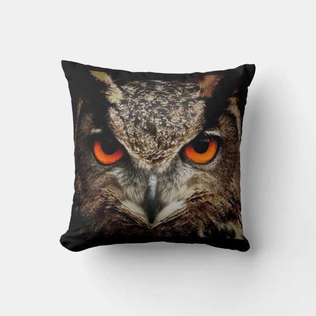 OWL FOTOGRAFIE PILLOW KISSEN (Vorderseite)
