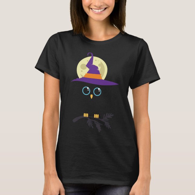 Owl Halloween T-Shirt (Vorderseite)