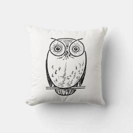Owl Hoot Throw Kissen