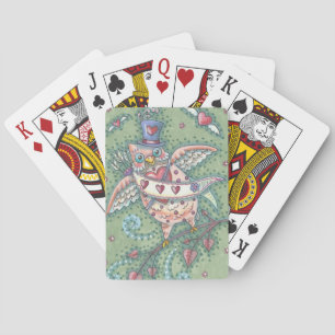 OWL HOOTS N' HEARTS BICYCLE PLAYCARDS SPIELKARTEN
