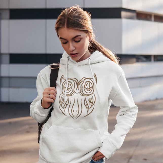 Owl Illustration Hoodie (Von Creator hochgeladen)
