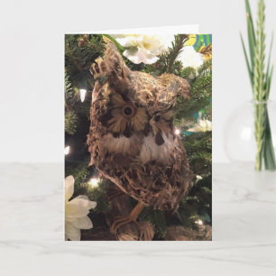 "OWL IMMER LIEBE YOU" CHRISTMAS OWL FEIERTAGSKARTE