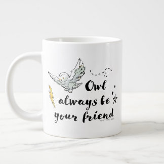 Owl ist immer dein Freund Jumbo-Tasse