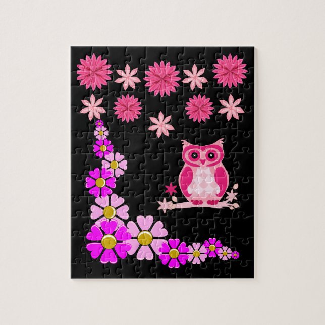 Owl Jigsaw Puzzle (Vertikal)