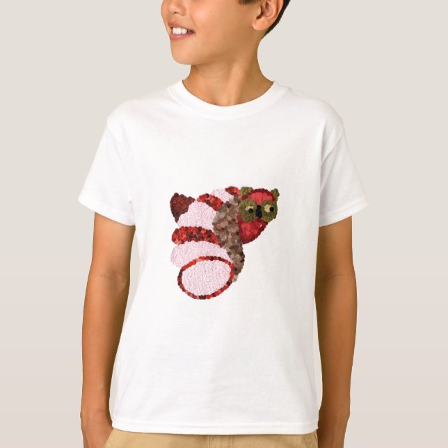 Owl Kids'Hanes TAGLESS® T - Shirt (Vorderseite)