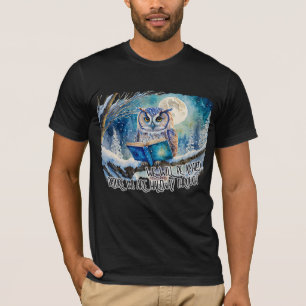Owl lesen Big Book Wir werden erstaunt sein - Erho T-Shirt