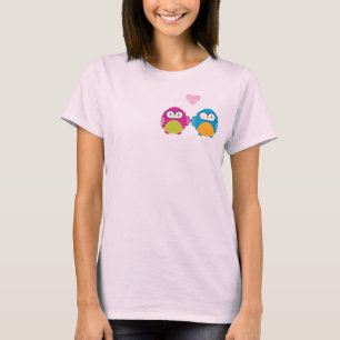 OWL LIEBE:: helles Mädchen + Junge T-Shirt