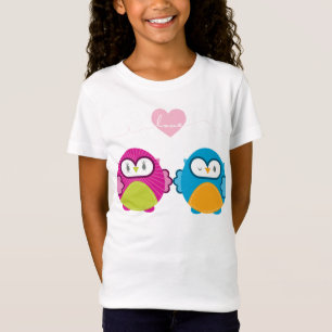 OWL LIEBE:: helles Mädchen + Junge T-Shirt