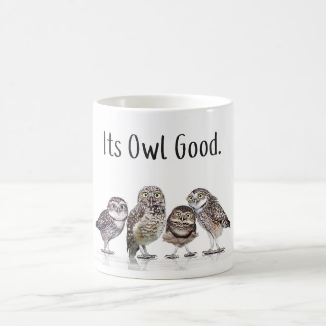 Owl Lover Tasse - Ihr EIGENES Gutes - Funny Mug (Mittel)