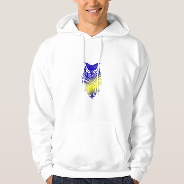 Owl Mark Stylish Hoodie (Vorderseite)