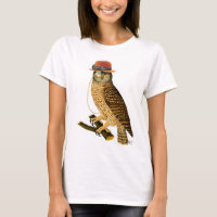 Owl mit Steampunk Style Bowler Hat