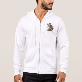 Owl of Weisheit Zip Hoodie Design 🦉 👕