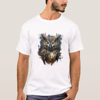 Owl Portrait Tiermalerei Natur im Freien Kunst, Di