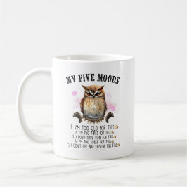 Owl & Quotes - Keramik 11oz Tasse