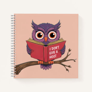 Owl Reading Notizbuch