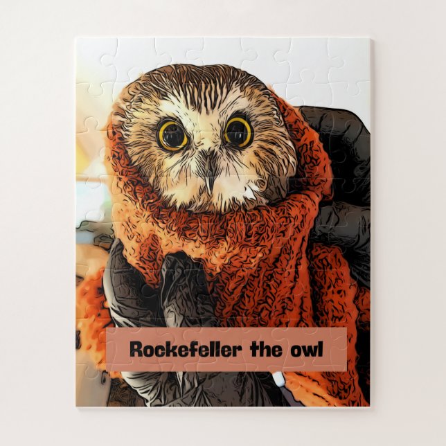 Owl, Rockefeller, Puzzle (Vertikal)