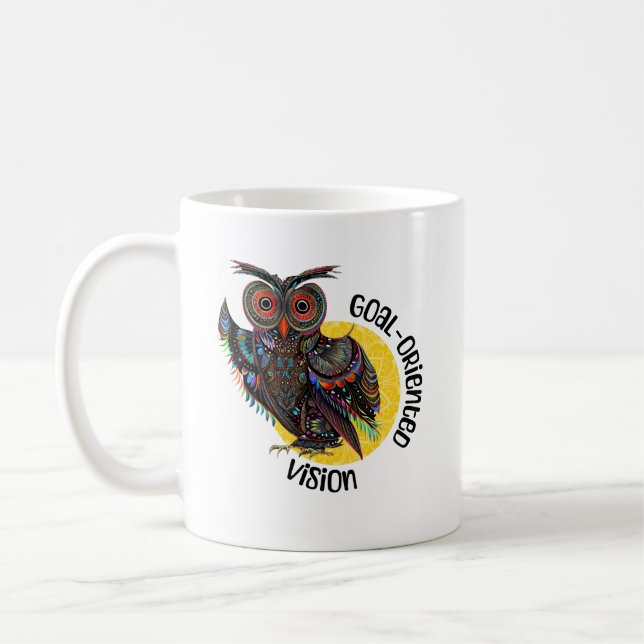 Owl Spirit Animal Tasse (Links)
