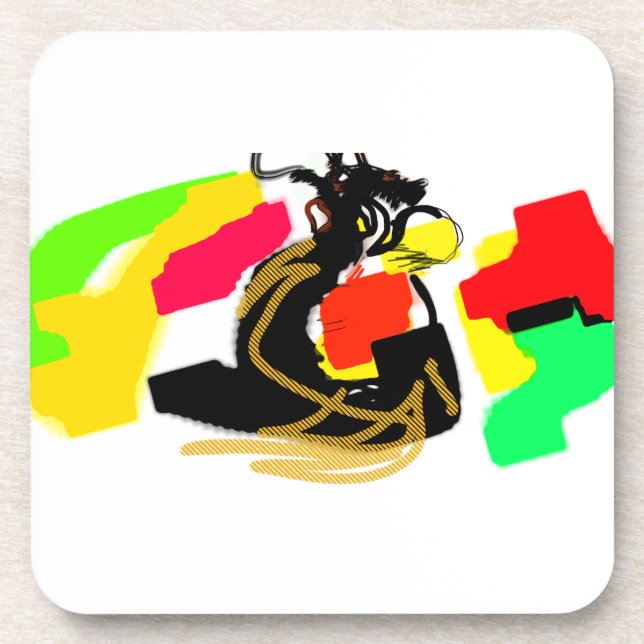 Owl style nice getränkeuntersetzer (Vorderseite)