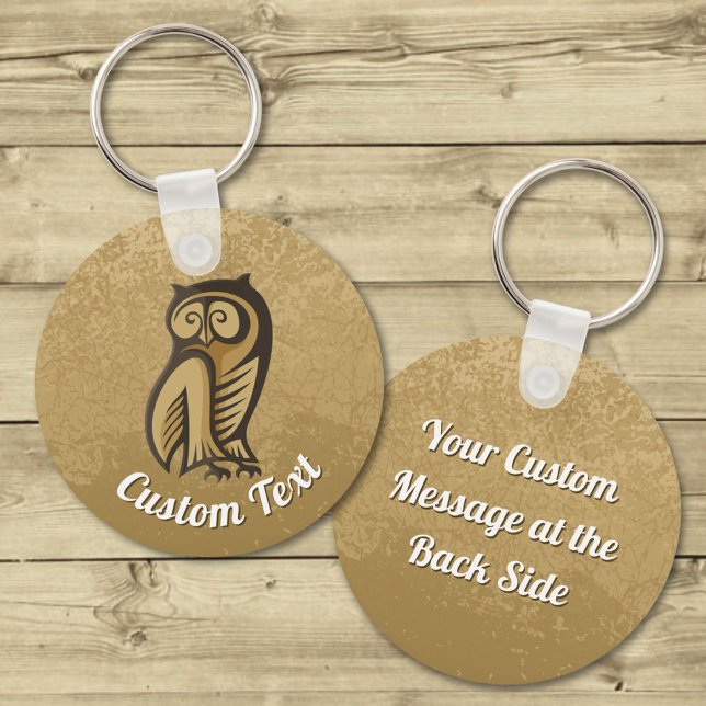 Owl Symbol Color Schlüsselanhänger (Von Creator hochgeladen)