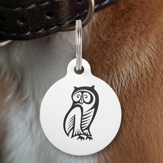 Owl-Symbol Schwarz Tiermarke (Von Creator hochgeladen)