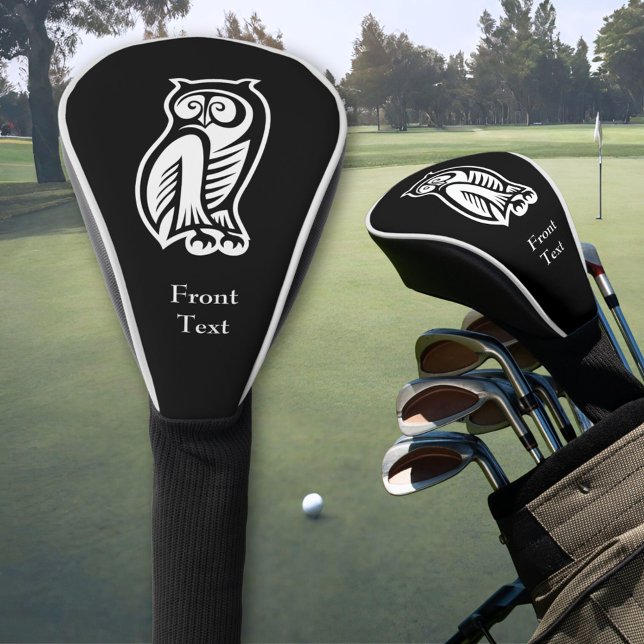 Owl Symbol Weiß Golf Headcover (Von Creator hochgeladen)