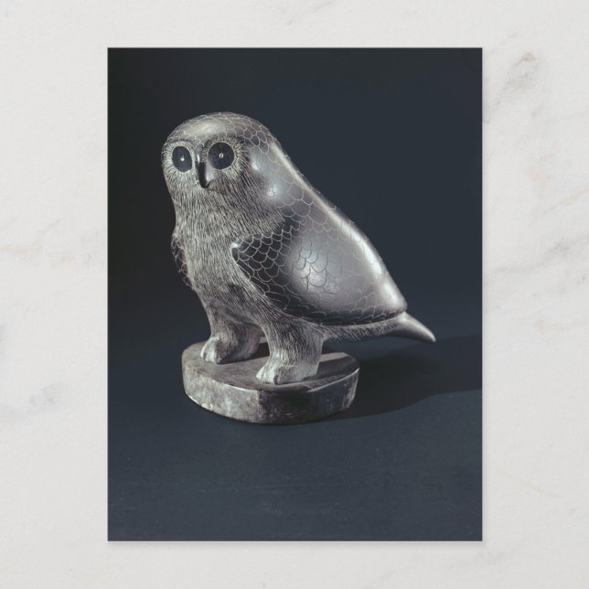 Owl, von Cape Dorset Postkarte (Vorderseite)