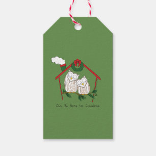 Owl Weihnachten Niedlich Funny Holiday Geschenkanhänger