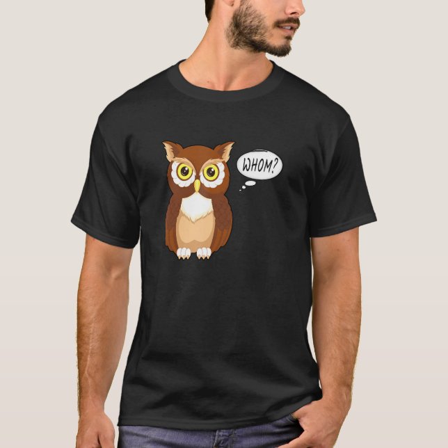 Owl Whom T-Shirt (Vorderseite)