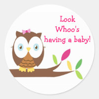 Owl Whoo Aufkleber