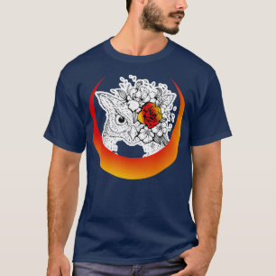 owl with crescent moon T-Shirt