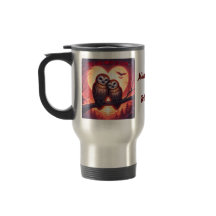 Owl You Need is Liebe - Personalisierte Travel Mug
