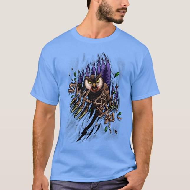 Owlbear Odyssey: Roaring durch das Reich von Fant T-Shirt (Vorderseite)