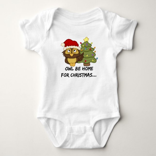 OwlBeHome4Christmas T-Shirt (Vorderseite)