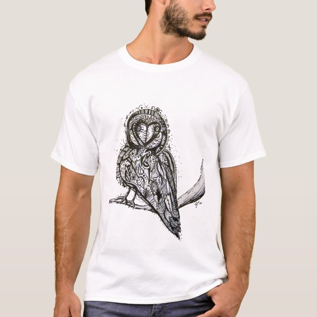 Owlfully niedliches Kind T-Shirt (Vorderseite)