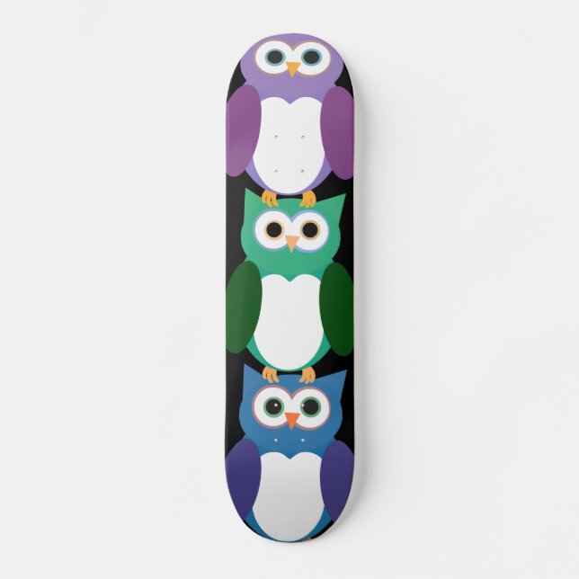 Owlies Skateboard (Vorderseite)