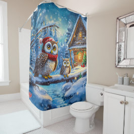 Owls für die Urlaubsplanung von Rich AMeN Gill Duschvorhang