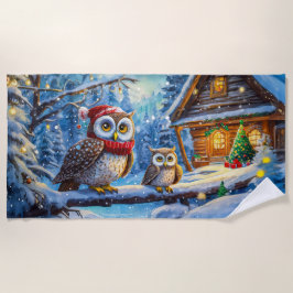 Owls für die Urlaubsplanung von Rich AMeN Gill Strandtuch