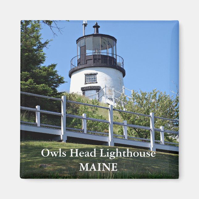 Owls Head Lighthouse, Maine Magnet (Vorne)