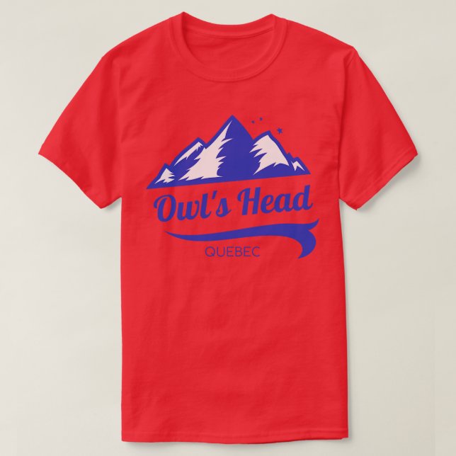 Owls Head ski Quebec T-Shirt (Design vorne)