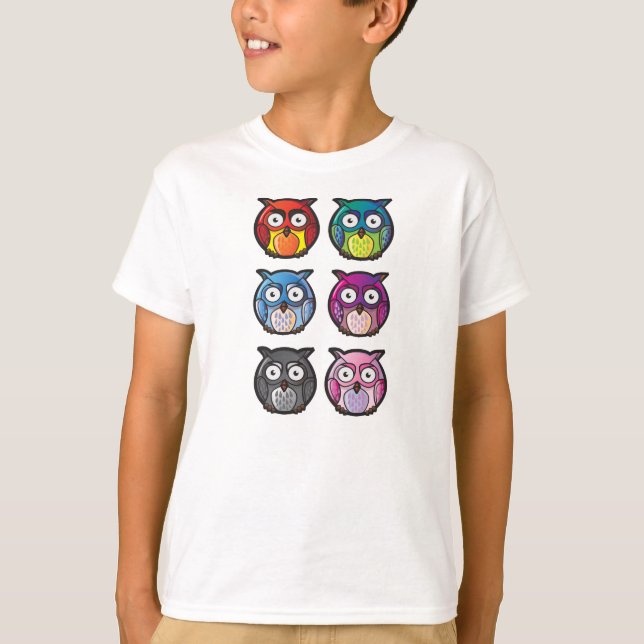 Owls kids T - Shirt (Vorderseite)
