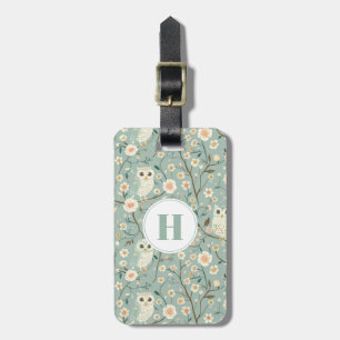 Owls Luggage Tag Gepäckanhänger